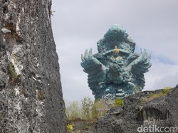 Melihat Wajah Baru Patung GWK, Mahakarya dari Bali
