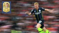 Salah satu aset terbesar Kevin de Bruyne adalah passing-nya yang diberi nilai 92. Sebagai playmaker dia juga punya kemampuan dribble 87 plus rating shooting sebesar 86. (ist.)