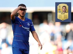 Satu lagi pemain dengan kemapuan serba bisa. Memiliki kecepatan 91 dan dribbling 94, Hazard akan menusuk tajam dari sisi kiri lapangan - atau di manapun dia dimainkan. (ist.)