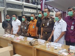Barang Bukti Narkoba Rp 59 M Dimusnahkan Jaksa Denpasar