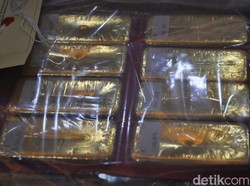 43 Emas Batangan Ilegal Senilai Rp 21 M Disita Polisi di Sulsel