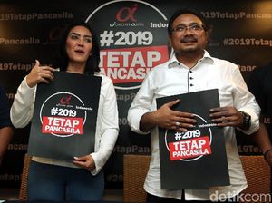 Dukung Jokowi, Tim Alpha Serukan 2019 Tetap Pancasila