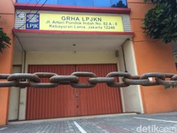 Kantor Lembaga Jasa Konstruksi Nasional Ditutup