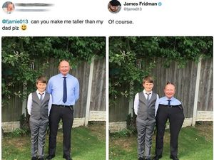 Cara Selesaikan Masalah Tinggi Badan Lewat Photoshop Kocak