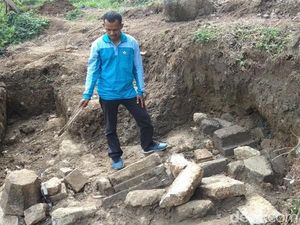 Seorang Pria Temukan Struktur Batu di Semarang, BPCB Siap Ekskavasi Seorang Pria Temukan Struktur Batu di Semarang, BPCB Siap Ekskavasi