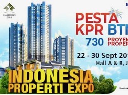 Sedang Cari Rumah? Yuk Ikut Pesta KPR BTN di Indonesia Properti Expo