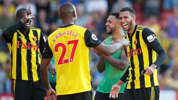 Watford menyapu bersih empat kemenangan di awal Liga Primer Inggris musim ini.