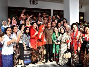 Jokowi: Wahai Perempuan Indonesia, Jadilah Ibu Bangsa