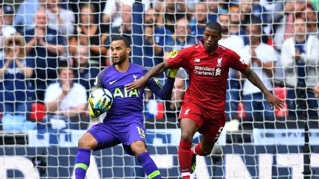 Georginio Wijnaldum mencetak gol untuk Liverpool.