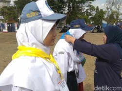 Siswa SD, SMP dan SMA Jadi Relawan Muda di Purworejo