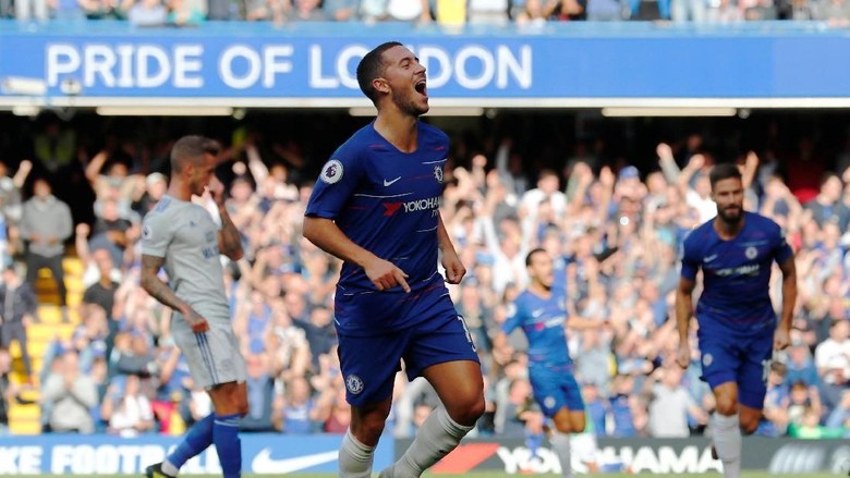 Babak I Selesai, Chelsea Vs Cardiff Sementara 2-1 Babak I Selesai, Chelsea Vs Cardiff Sementara 2-1