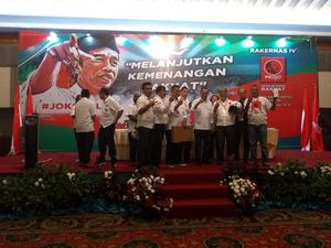 Hadiri Rakernas Projo, Budi Karya Buat Lomba Pidato Mirip Menhub