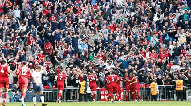 Tottenham Hotspur meraih kemenangan kelima di Liga Inggris.