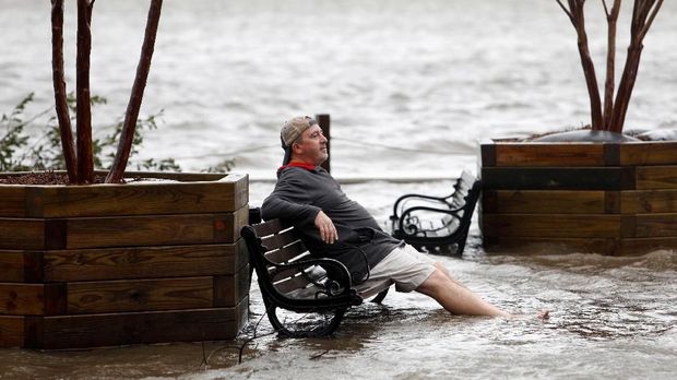 Banjir Akibat Badai Florence di AS, 900 Orang Diselamatkan