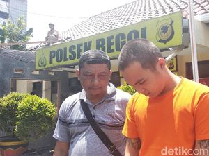 Begal Bertato Gondol Ponsel Wanita di SPBU Bandung