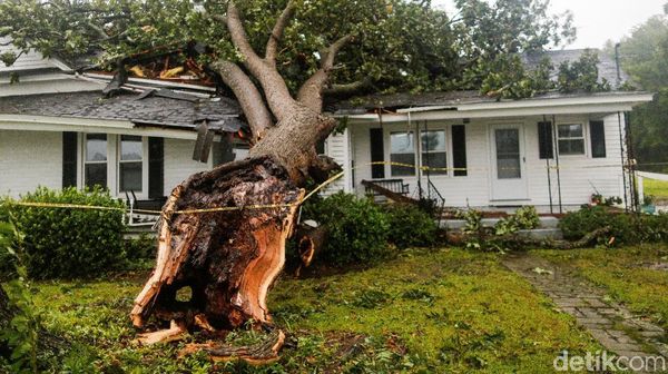 Kerusakan Akibat Badai Florence di AS