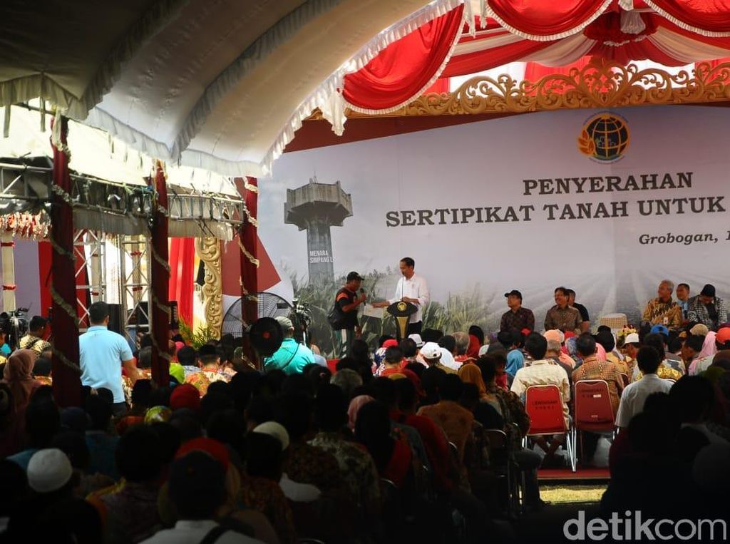 Pesan Jokowi di Tahun Politik Untuk Warga Grobogan Pesan Jokowi di Tahun Politik Untuk Warga Grobogan