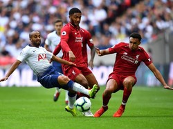 Liverpool dan Tottenham Hotspur bertarung dalam pertandingan lanjutan Liga Inggris di Wembley, Sabtu (15/9/2018) malam WIB. Reuters/Dylan Martinez.