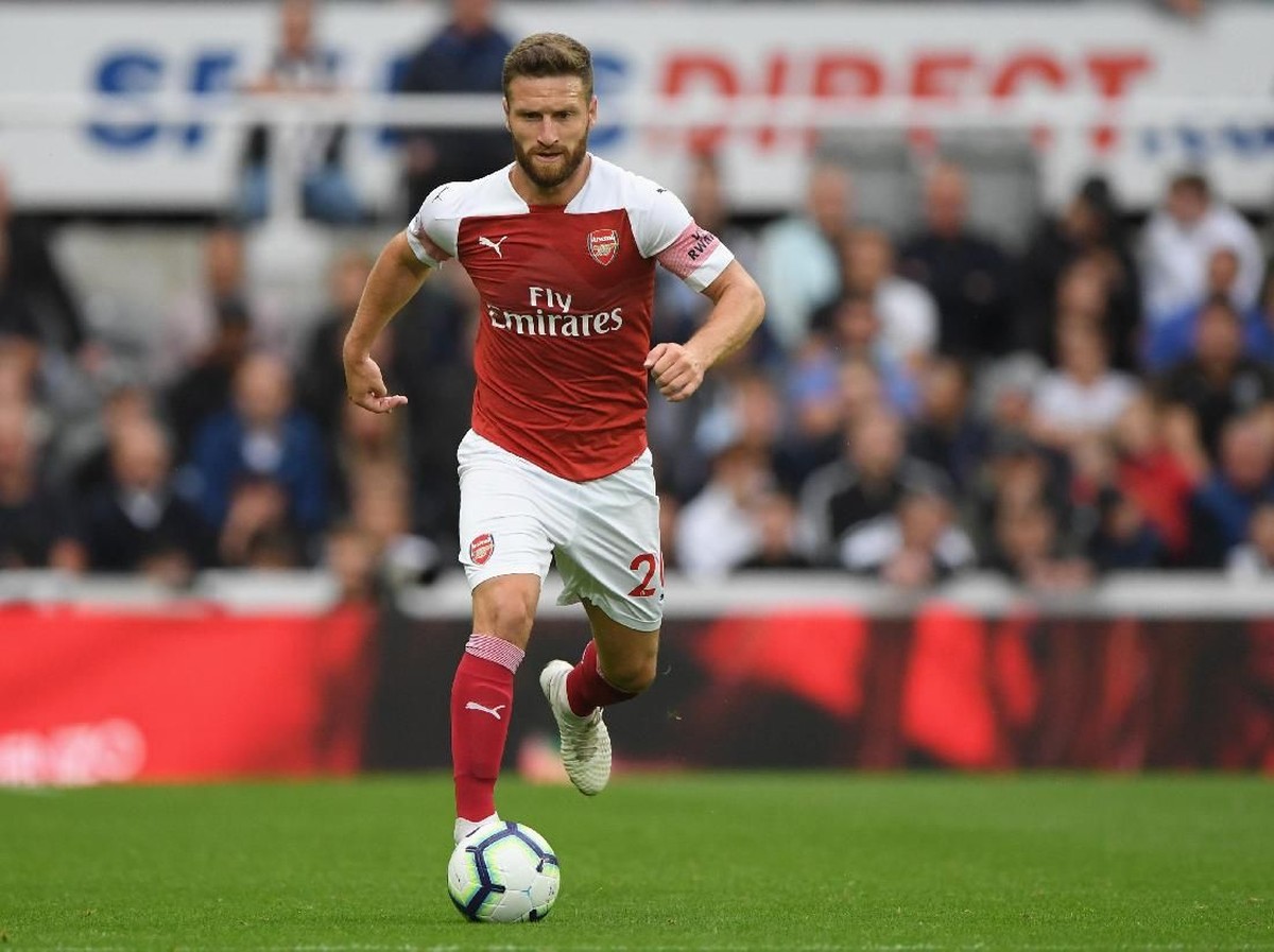 Bek Arsenal, Shkodran Mustafi. (Foto: Stu Forster/Getty Images)