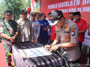 Jelang Tahun Politik, Polri dan TNI Ajak Parpol Jaga Kamtibmas