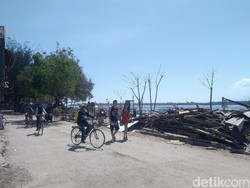 Gili Lombok Pemulihan, Kekurangan Material Bangunan Hingga Tukang