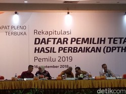 KPU Gelar Rapat Pleno Perbaikan DPT Pemilu 2019