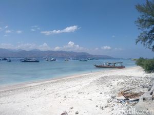Potret Terkini Gili Trawangan yang Kembali Dikunjungi Turis