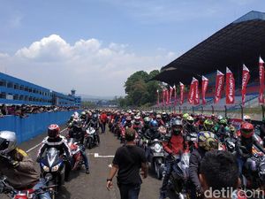 Kesan Bikers Honda Setelah Mengaspal di Sirkuit Sentul