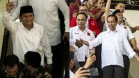 Saat Jokowi Semangati Relawan dan Prabowo Temui Ulama