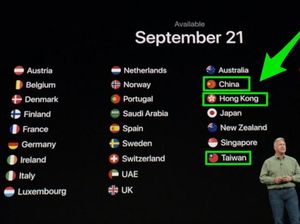 China Marah Apple Salah Sebut Taiwan dan Hong Kong