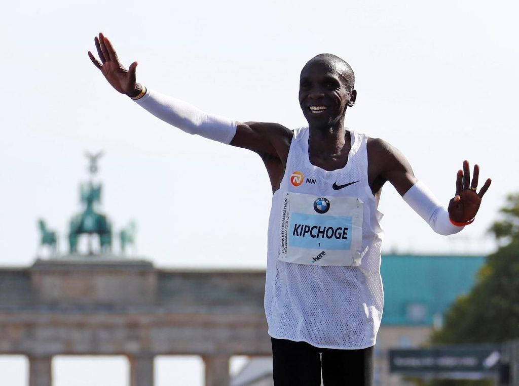 Rahasia Bugar Eliud Kipchoge, Pencetak Rekor Dunia di Berlin Marathon 2022