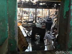 Kebakaran di Toko Gas Grogol Padam, Tidak ada Korban Jiwa