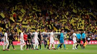 Pertandingan antara Watford dan Manchester United digelar di Vicarage Road, Sabtu (15/9/2018) malam WIB. Foto: Andrew Couldridge/Action Images via Reuters
