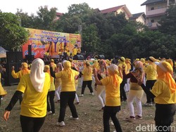 Relawan GOJO Deklarasi Dukung Jokowi-Maruf di Cengkareng