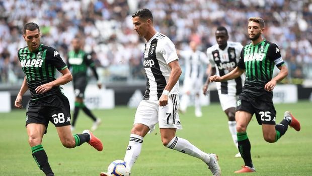 Cristiano Ronaldo sudah lima kali main di San Siro.