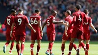 Situs resmi Premier League melansir data bahwa Liverpool bermain efektif. Mereka menguasai pertandingan dengan catatan 39,7 persen penguasaan bola. Reuters/Paul Childs.