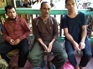 3 WNI Sandera Abu Sayyaf yang Dibebaskan dalam Kondisi Sehat 3 WNI Sandera Abu Sayyaf yang Dibebaskan dalam Kondisi Sehat