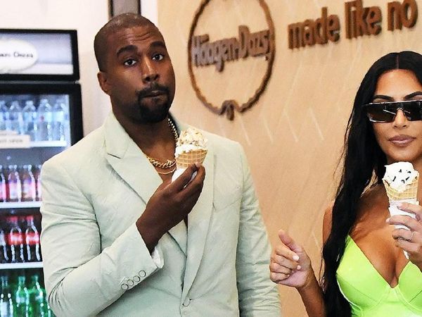 Ini Bukti Kalau Kanye West Doyan Makan Es Krim