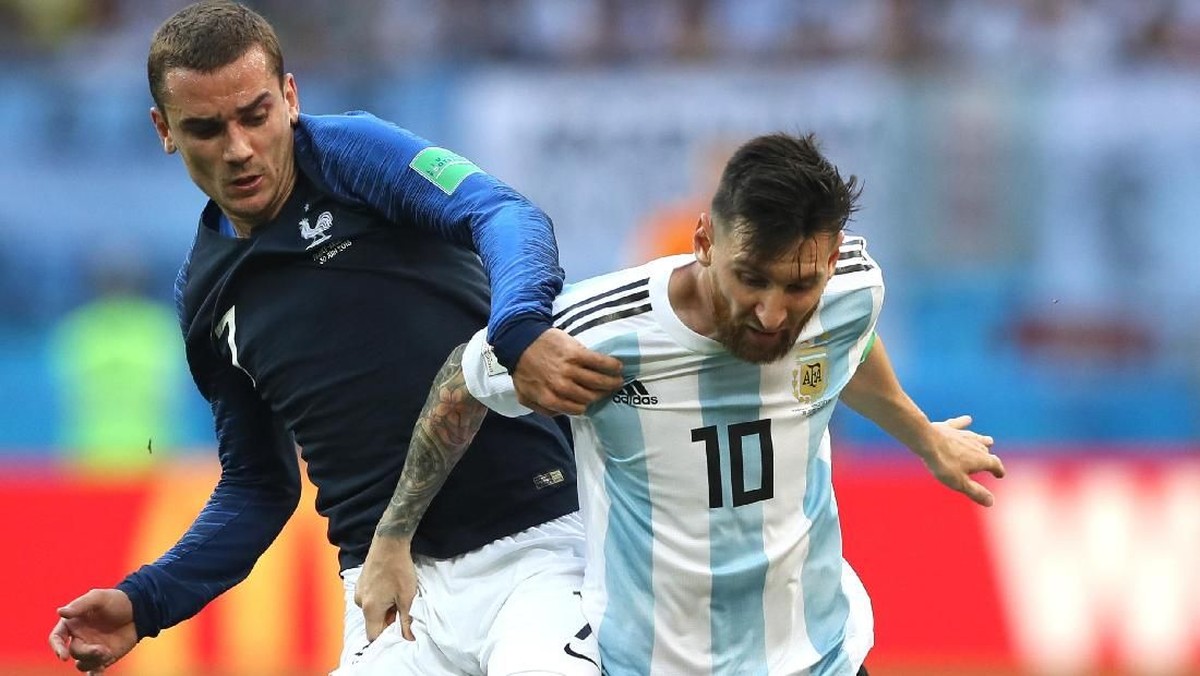 Menanti Duet Messi dan Griezmann di Barcelona musim depan (Kevin C. Cox/Getty Images)