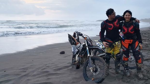 Demi Anak, Poppy Sovia Rela Libur Motoran