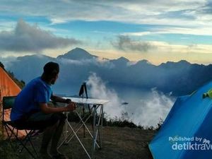 Kabar Terbaru Gunung Rinjani, Pendakian Dibuka Tahun 2020