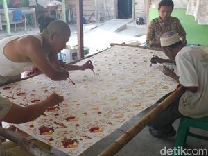Mengintip Pembatik Difabel Blora Bikin Motif Khusus Asian Para Games