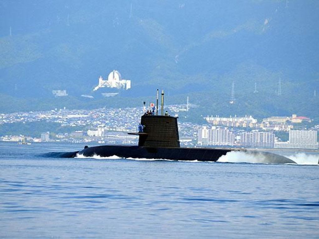 Jepang Gelar Latihan Kapal Selam Pertama di Laut China Selatan Jepang Gelar Latihan Kapal Selam Pertama di Laut China Selatan