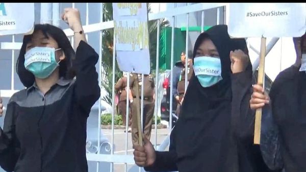 Foto: Menentang Jaksa yang Tuntut Korban Perkosaan Dipenjara