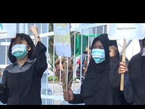 Foto: Menentang Jaksa yang Tuntut Korban Perkosaan Dipenjara Foto: Menentang Jaksa yang Tuntut Korban Perkosaan Dipenjara