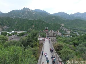 Foto: Penampakan Tembok Besar China Bagian Juyongguan