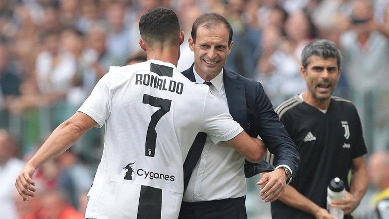 Allegri: Ronaldo Tenang dan Santai Hadapi Kasus Pemerkosaannya