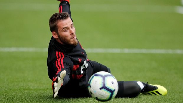 Penyelamatan penting selalu dilakukan De Gea di setiap pertandingan.