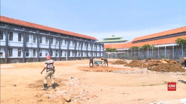 Lapas Sukamiskin, Bandung, beberapa waktu lalu.
