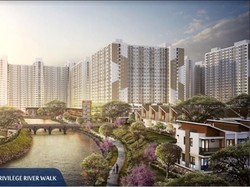 Podomoro River View, Hunian Mewah Sebelah Sekolah dan Stasiun LRT